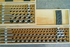 6 Tlg Schlangenbohrer Satz 10-20mm Holzbohrer Balkenbohrer 230 mm