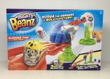 Mighty Beanz Flip Track Blue Red Bean Included Set Of 3 For Sale Online Ebay