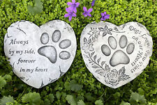 David Fischhoff Paw Shaped Memorial Plaque Memory Stone My Beloved Cat 