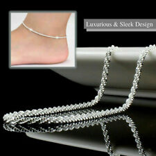Women Tibetan Silver Daisy Flower Charm Chain Anklet Ankle Bracelet Jewelry  Gift for sale online