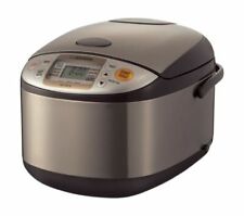 Zojirushi IH Rice Cooker 3 Go Cook Living Alone Stainless Brown Np 