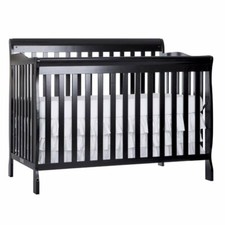 dream on me kaylin 5 in 1 convertible crib black