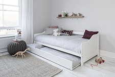 Day Single Bed With Underbed In White Ebay Day Single Bed With Underbed In White
