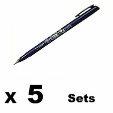 Itoya CL-10BP-BK Doubleheader Calligraphy Marker Black