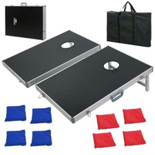 4 ACA Regulation Cornhole Bags High Quality for sale online Skull Harley Glow in The Dark 
