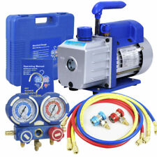 ZENY VP125 3.5CFM 1/4HP Air Vacuum Pump Refrigeration Kit for sale online 