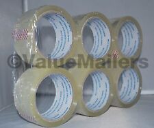 Scotch Brand 142-6 1.88x800in 6 Pieces for sale online Clear Packaging Tape Rolls