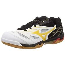 Mizuno Badminton Shoes WAVE FANG PRO 71GA1700 White x Aurora 