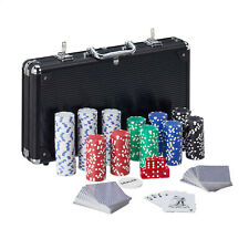 Pokerkoffer Pokerset 300 Chips Laser Pokerchips Poker Set Alu Koffer 