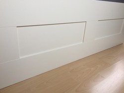 Ikea brimnes bett mit kopfteil 140x200