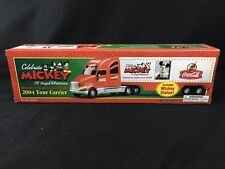COCA-COLA /MICKEY MOUSE 2004 TOUR CARRIER 75 INSPEARATIONS TRUCK NEW MIB 