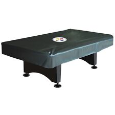 Used 7ft Black Heavy Duty Leatherette Pool Table Cover 