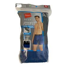 Hanes Men's Comfort Flex Fit Odor Control Cotton Stretch Tagless Bikinis,  6-Pack