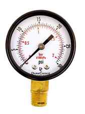 Details about   New Ashcroft 25-1009-AW-02B-30IMV&600#-XLL 30in.Hg-600PSI Pressure Gauge 