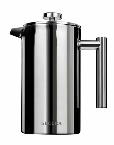 100% Genuine! AVANTI 1.5L Stainless Steel Twin Wall Coffee Plunger! RRP $289.00! Photo Related