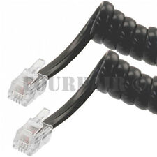 CablesOnline T-6C10 Gray 10ft RJ12 6P6C Flat Modular Telephone Cable 