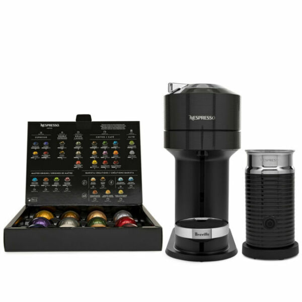 KitchenAid Nespresso KES0503 Coffee Machine Onyx Black Works!! Photo Related