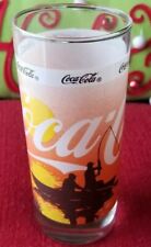 Libbey Heavy Coca Cola COKE Green Glass w/ Handle~ Mug 14.5oz USA Not Cheapie 