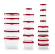 Hefty ECOSAVE 3 Compartment Hinged Lid Containers, 9 x 9 Inch, 50 Count  (Pack of 2), 100 Total