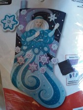 BUCILLA BUC86937 FELT KIT SNOW PRINCESS STOCKING