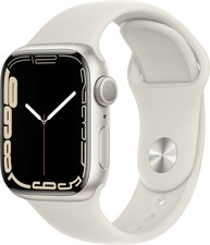 Apple Watch Sport 38mm 7000 Series Silver Aluminum Case White Sport Band  online kaufen | eBay