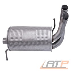 ENDSCHALLDÄMPFER SCHALLDÄMPFER FÜR FORD GALAXY WGR 2.0 i 2.3 2.8 i V6 95-06