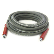 Mi-T-M  Pressure Washer Non Marking Hose With Quick Connect 50' x 3/8" 851-0338 